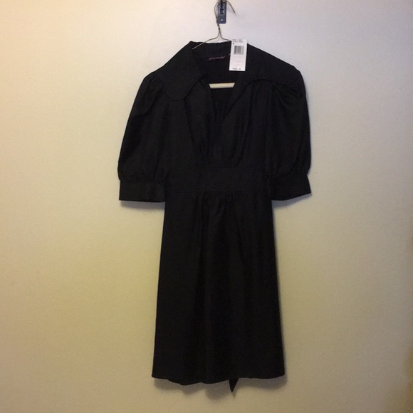 Betsey Johnson Black Bow Dress Size 6 - Picture 1 of 7